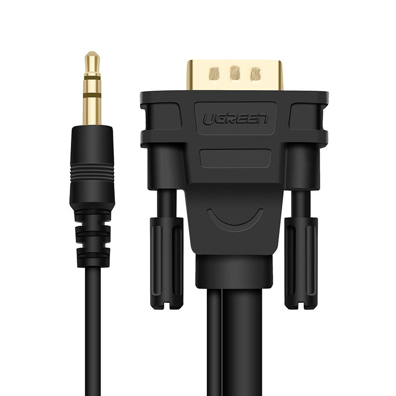 意昂2带音频VGA公对公连接线