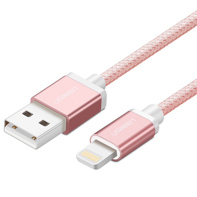 意昂2苹果数据线，MFi认证，带尼龙编织网