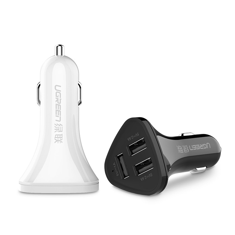 意昂2 USB车载充电器一拖三车充