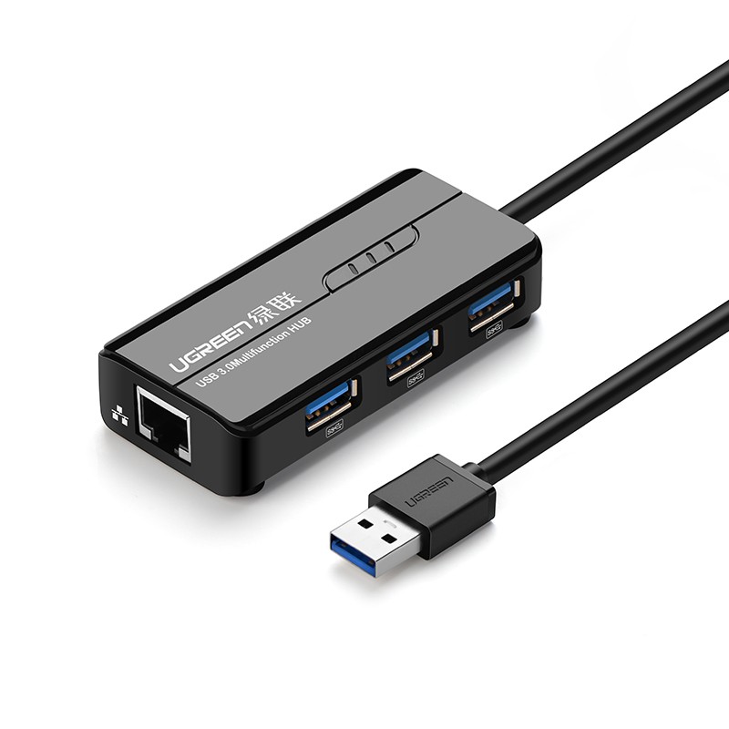 usb转网线接口rj45电脑千兆以太网HUB3.0网卡