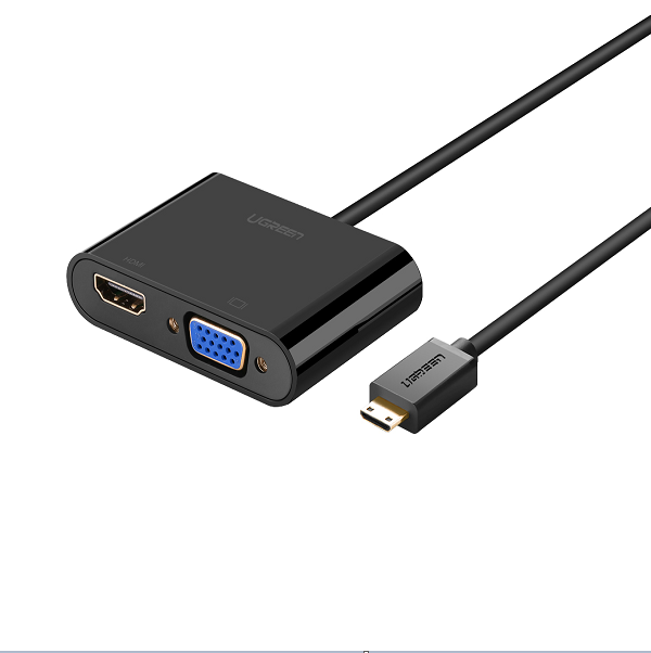 意昂2mini HDMI转HDMI+VGA转换器