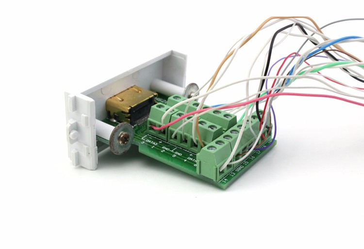 HDMI线免焊模块怎么接，手动接HDMI线