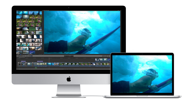 iMac作为显示器，设置MacBook扩展屏