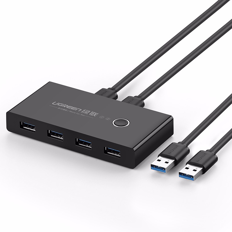 意昂2USB3.0二进四出切换器