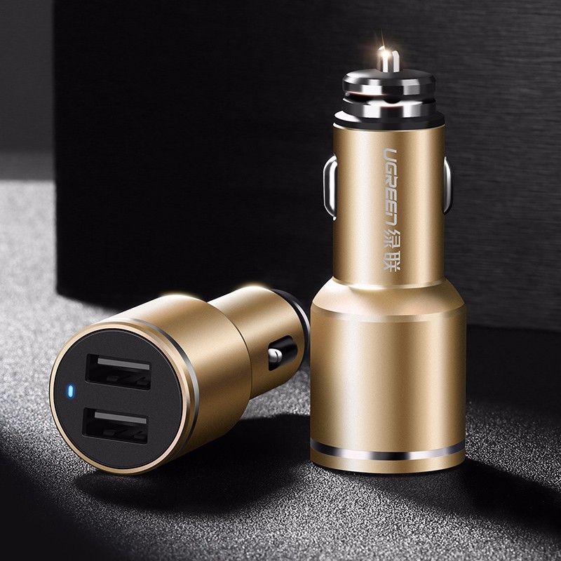 意昂2车载充电器,双口QC3.0快充