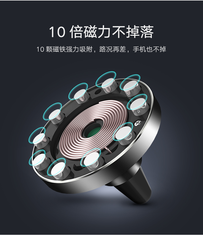 意昂2车载磁力充电器