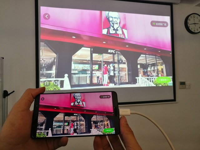实测华为Mate10手机投屏功能
