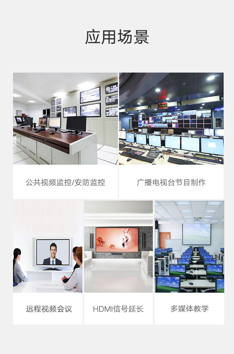意昂2HDMI转SDI转换器，高清监控器HDMI信号转3G/SD/HD-SDI