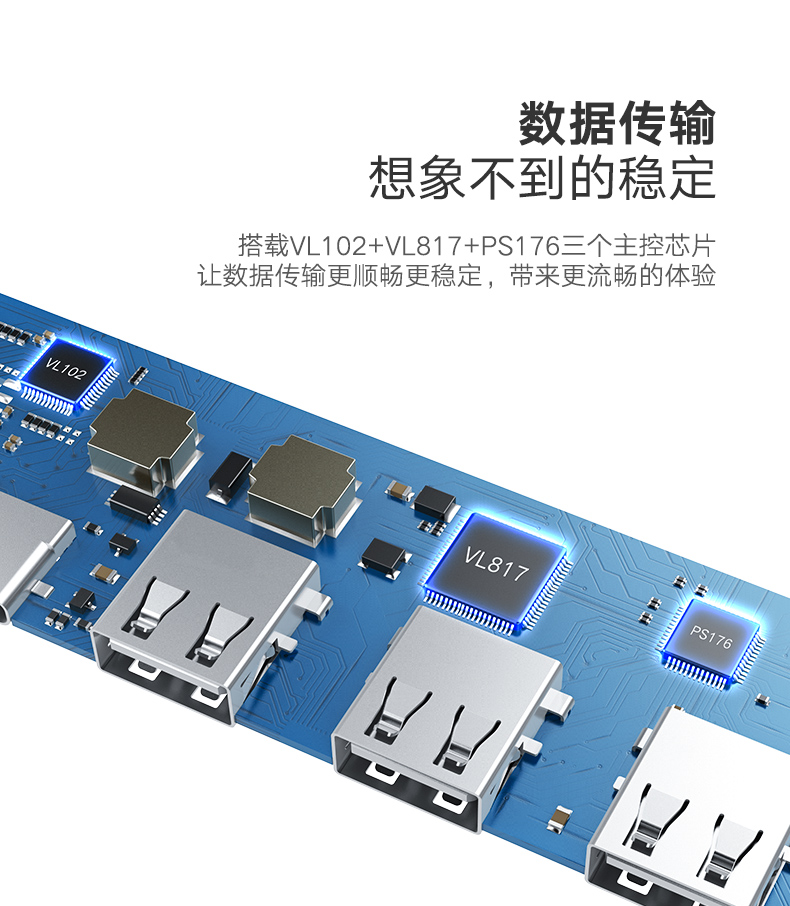 意昂2Type-C扩展坞，苹果笔记本Type-C转hdmi/vga华为mate10投屏通用