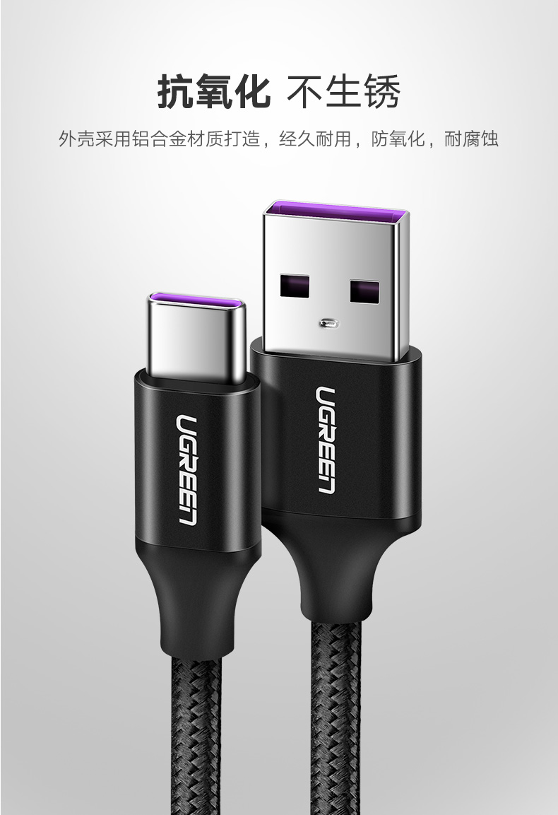 意昂25A快充数据线，华为Type-C超级快充充电线