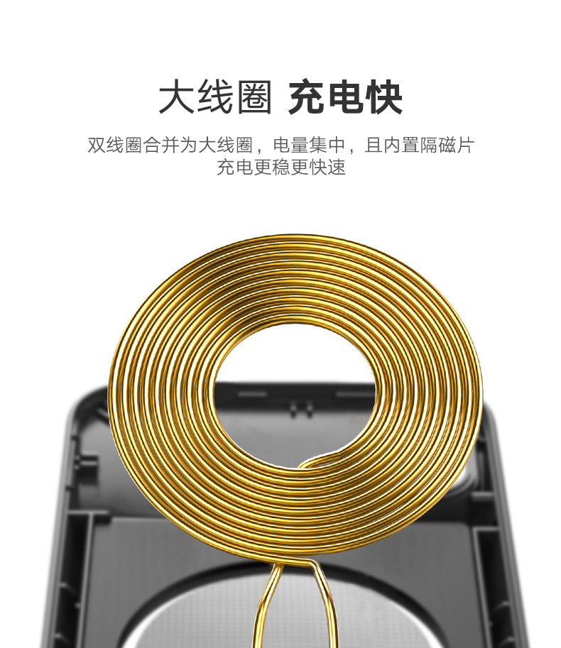 意昂2iPhoneX背夹电池，支持苹果8无线充电