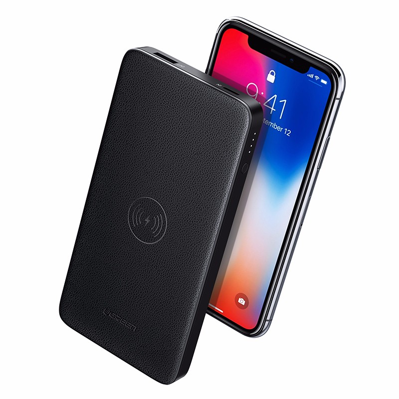 意昂2无线充电宝，10000毫安无线充电手机通用