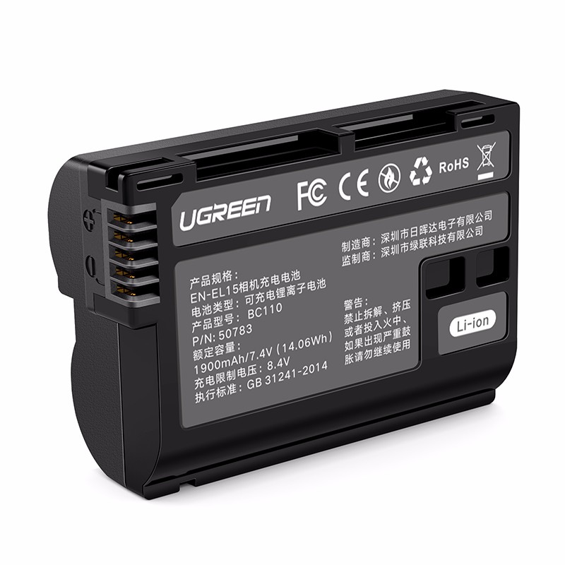 意昂2原装尼康相机电池，D750D810单反专用EN-EL15电池