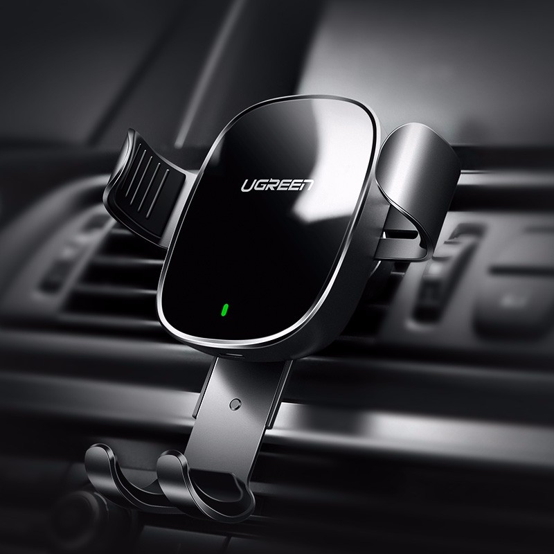 意昂2车载无线充电器，手机支架款安卓苹果双快充模式