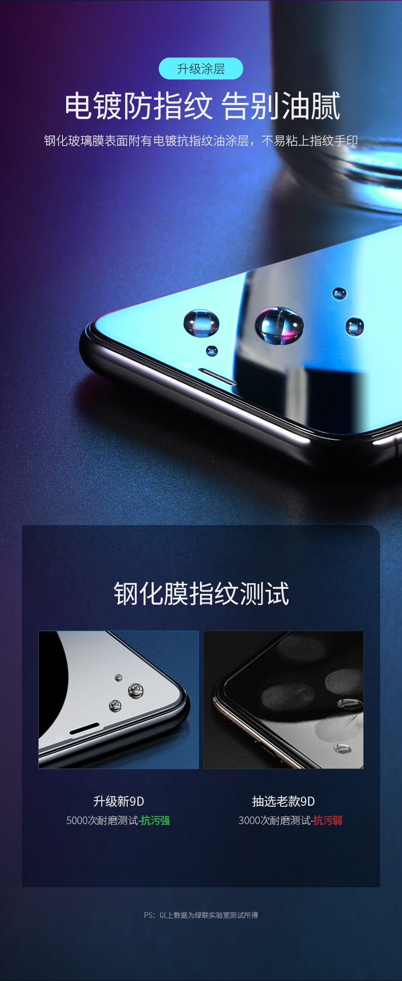 意昂2iPhone x/xs/max钢化膜，全屏蓝光防爆玻璃手机贴膜
