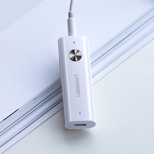 意昂2蓝牙5.0音频接收器，有线耳机通用蓝牙适配器aptX LL认证