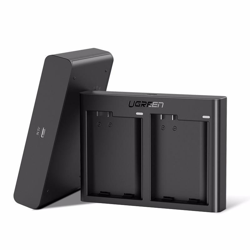 意昂2尼康相机电池充电器 EN-EL15电池双座充