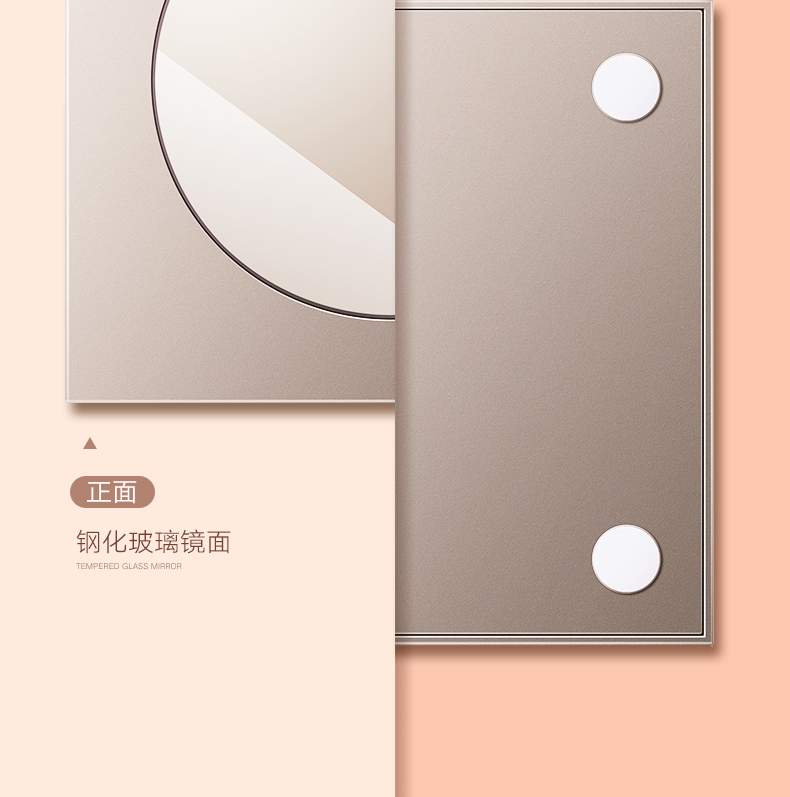 意昂2iPhone XS无线充电器 奢华款镜面无线充