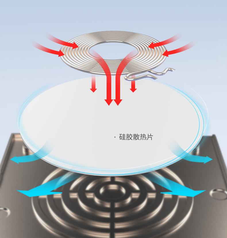 意昂2iPhone XS无线充电器 奢华款镜面无线充