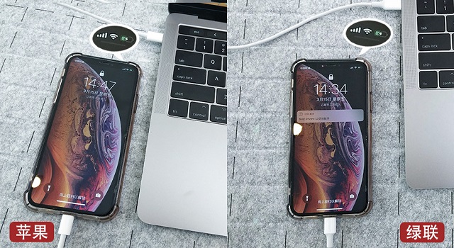 59元第三方意昂2PD快充线和149原装线实测数据对比