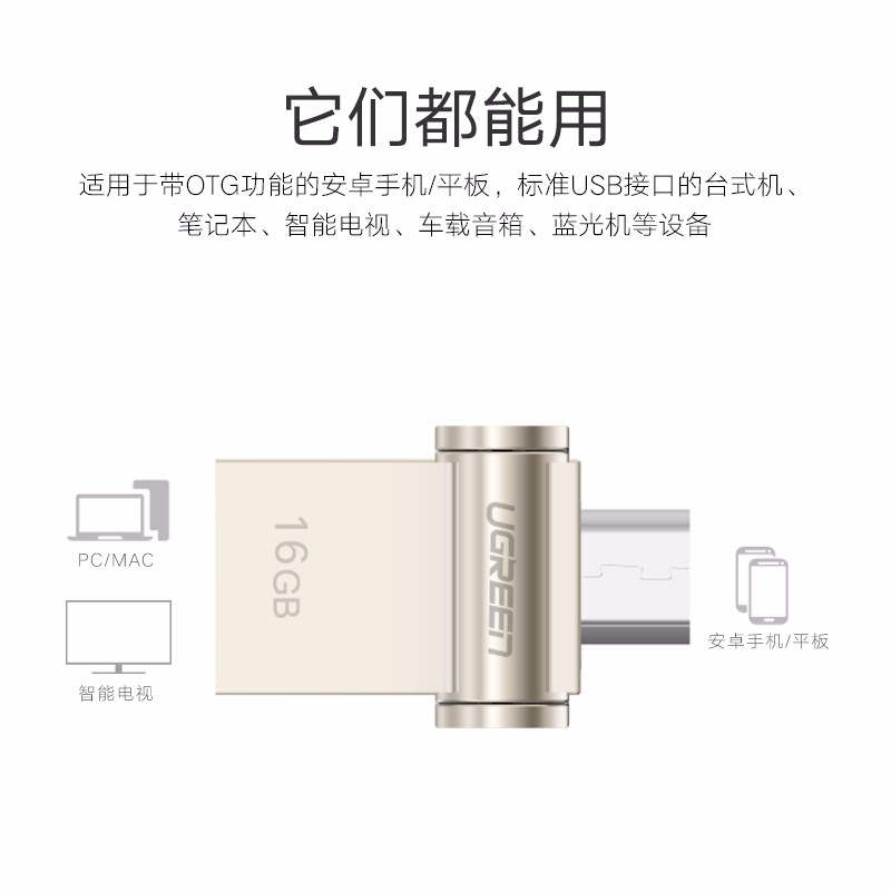 意昂2Type C OTG U盘，手机电脑通用优盘