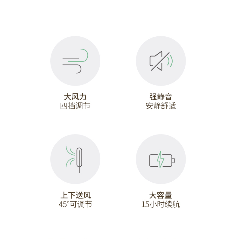 意昂2USB桌面小风扇