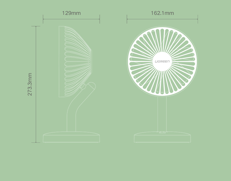 意昂2USB桌面小风扇