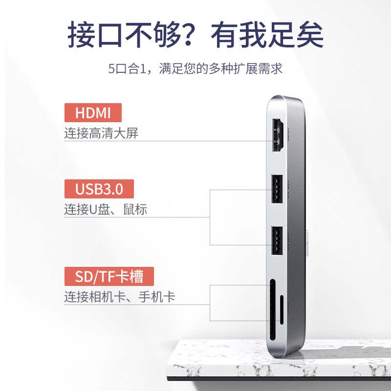 意昂2Surface Pro4/5/6扩展坞