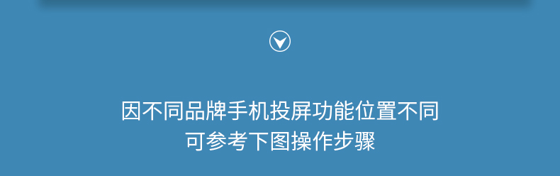 意昂2无线投屏器 手机同屏转换器