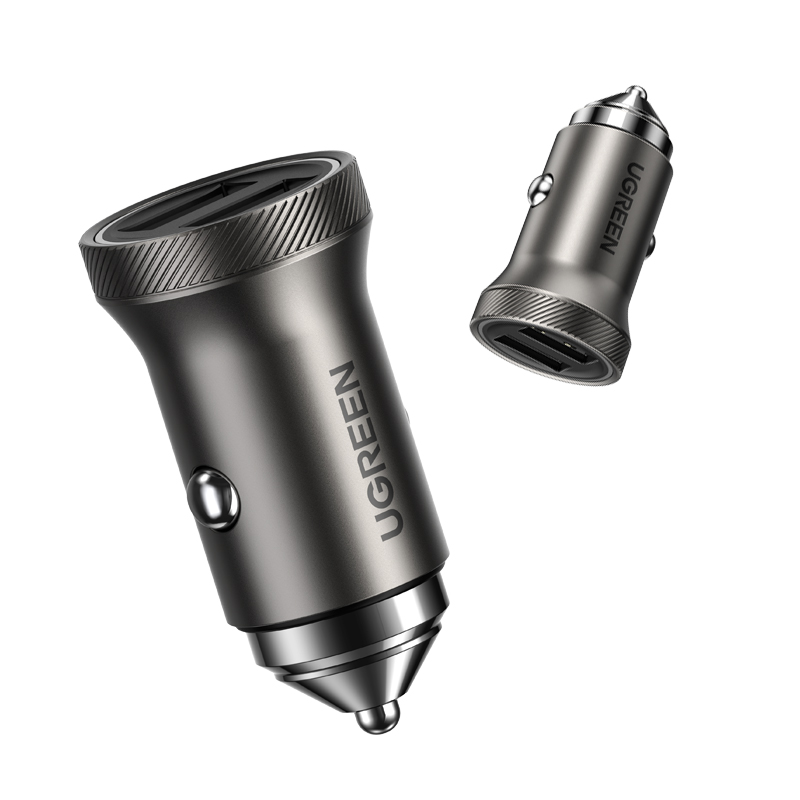 意昂2车载充电器USB快充一拖二