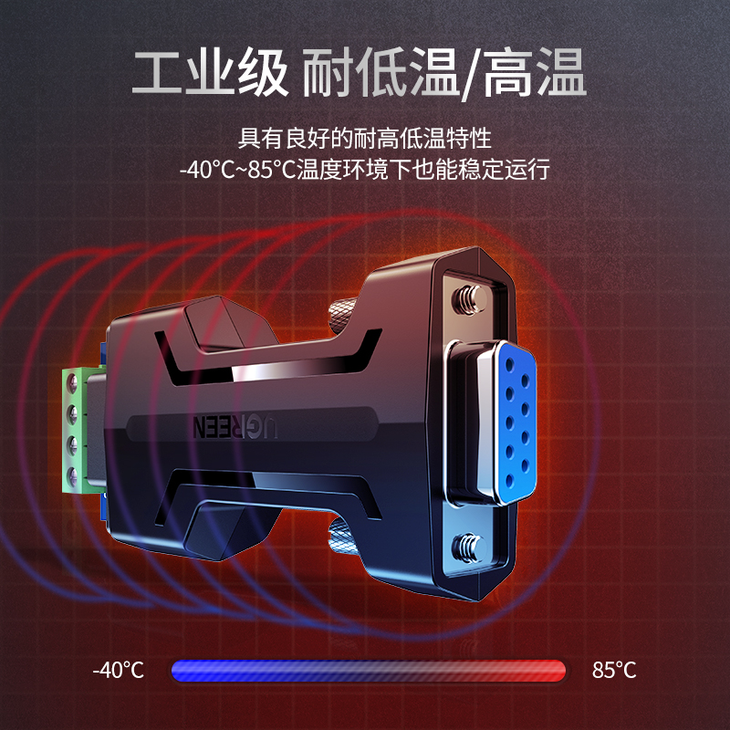 意昂2RS232转485无源转换器