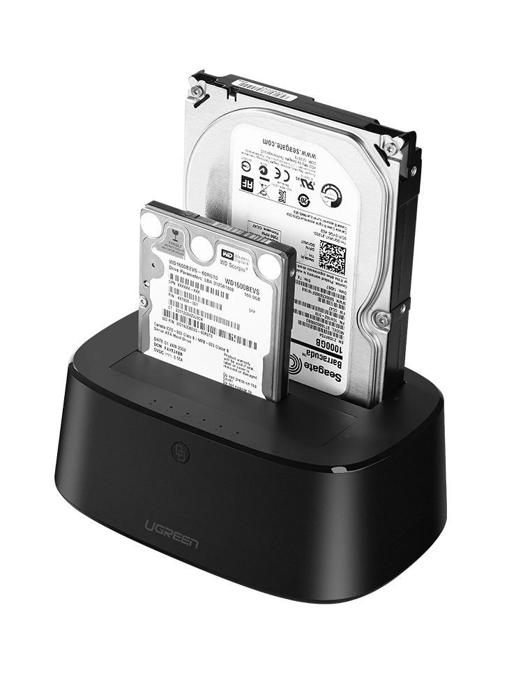 意昂2双盘位移动硬盘盒3.5/2.5英寸通用