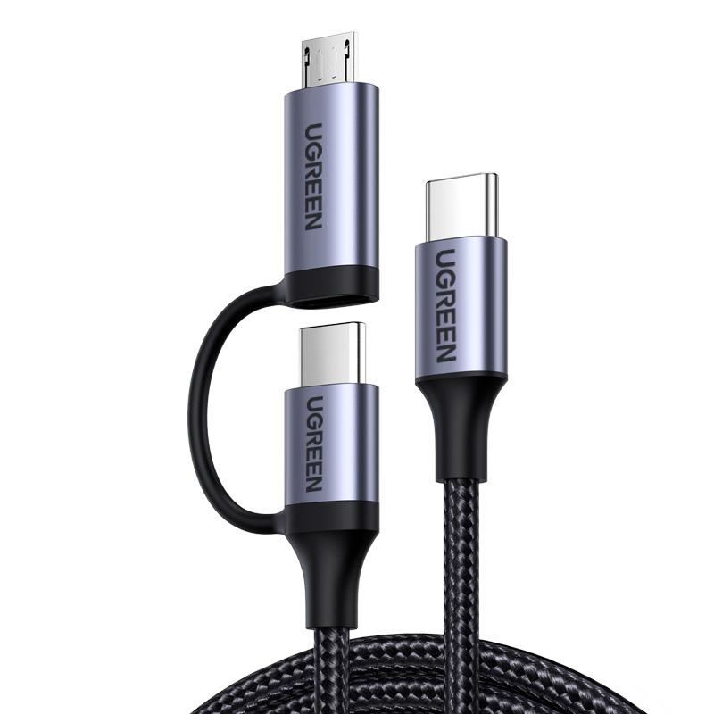 意昂2type-c转c+micro二合一数据线