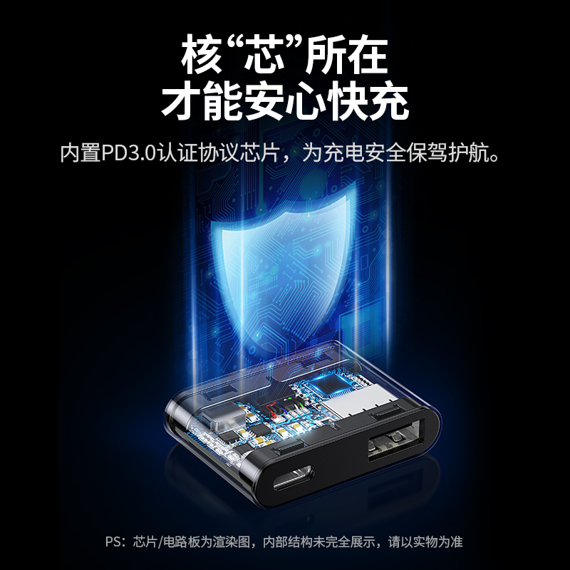 意昂2otg转接头 type-c转usb转接头