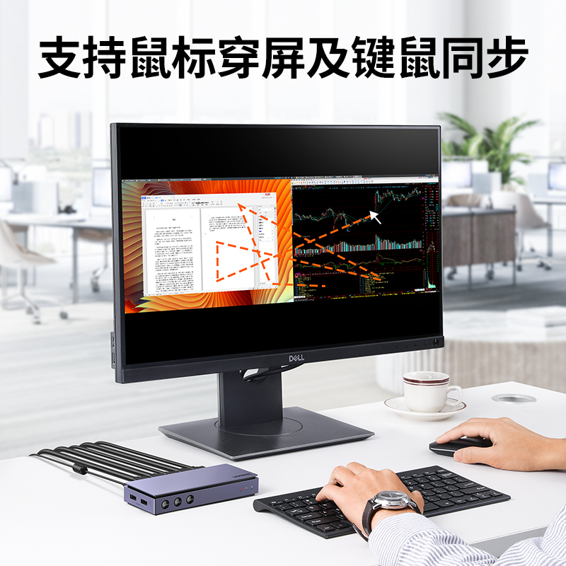 意昂2HDMI分屏器一分二