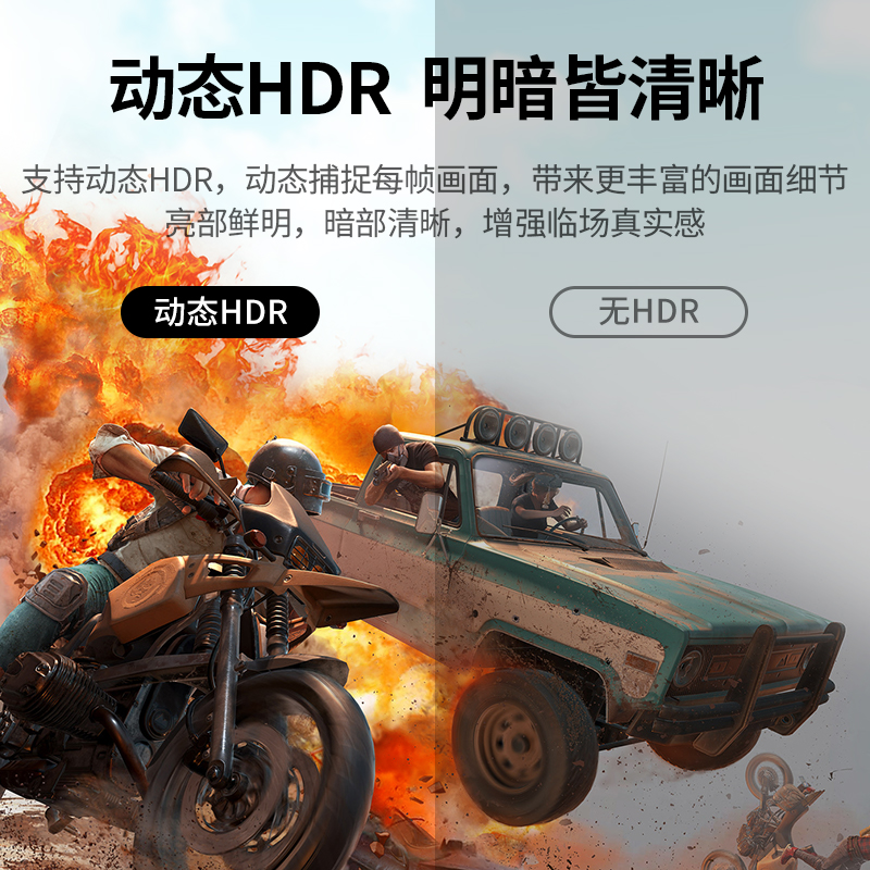 意昂2DP转HDMI2.1投屏转换器