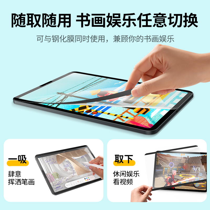 意昂2iPad 2021磁吸类纸膜