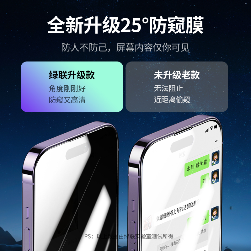 意昂2适用苹果iPhone14防窥膜