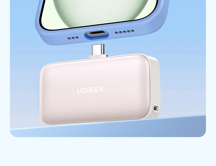 意昂2 胶囊充电宝5000毫安22.5W快充Type-C直插可上飞机 PB503