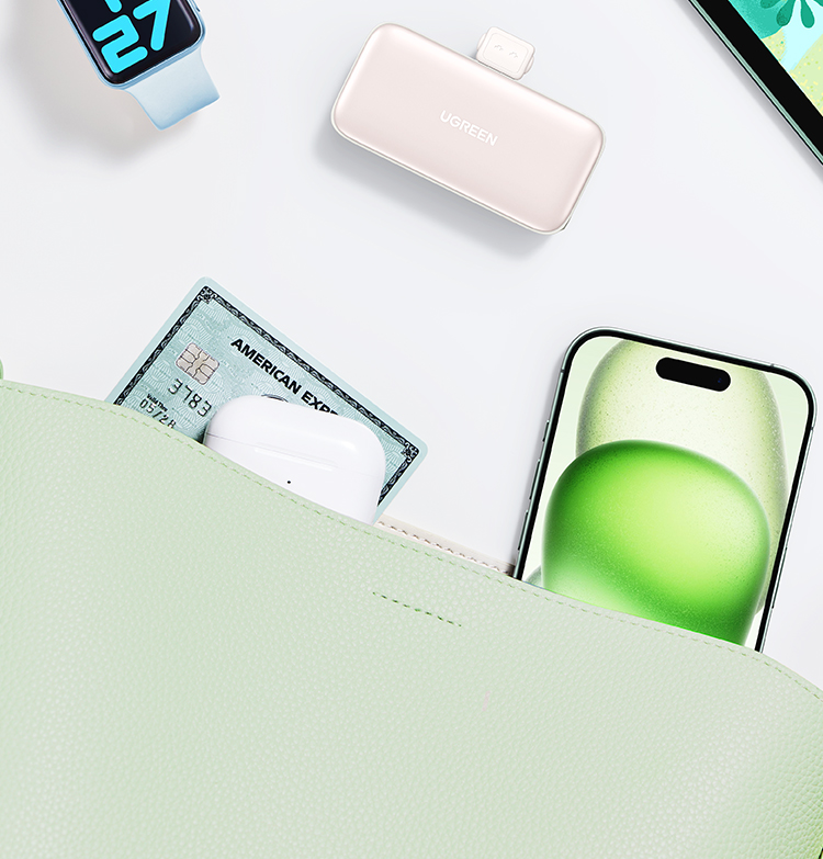 意昂2 胶囊充电宝5000毫安22.5W快充Type-C直插可上飞机 PB503