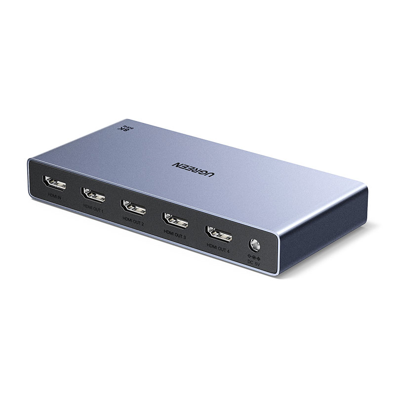 意昂2HDMI2.1分配器 8K60Hz/4K240Hz 一进四出 高清分屏器