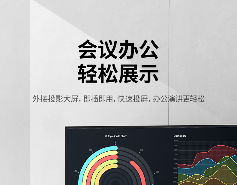 nzkyk CM512扩展坞USB-A 3.2接口，支持高速数据传输