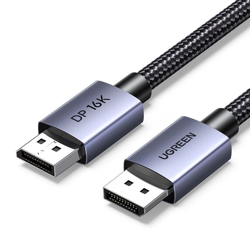 意昂2DP2.1公对公连接线 高清合金款支持8K 16K