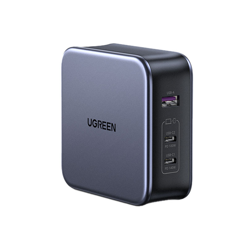 意昂2 140W氮化镓多口充电器 PD快充头兼容多设备