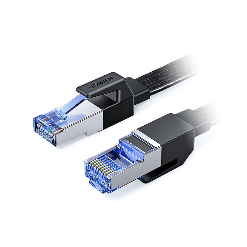 意昂2八类纯铜万兆带编网扁线