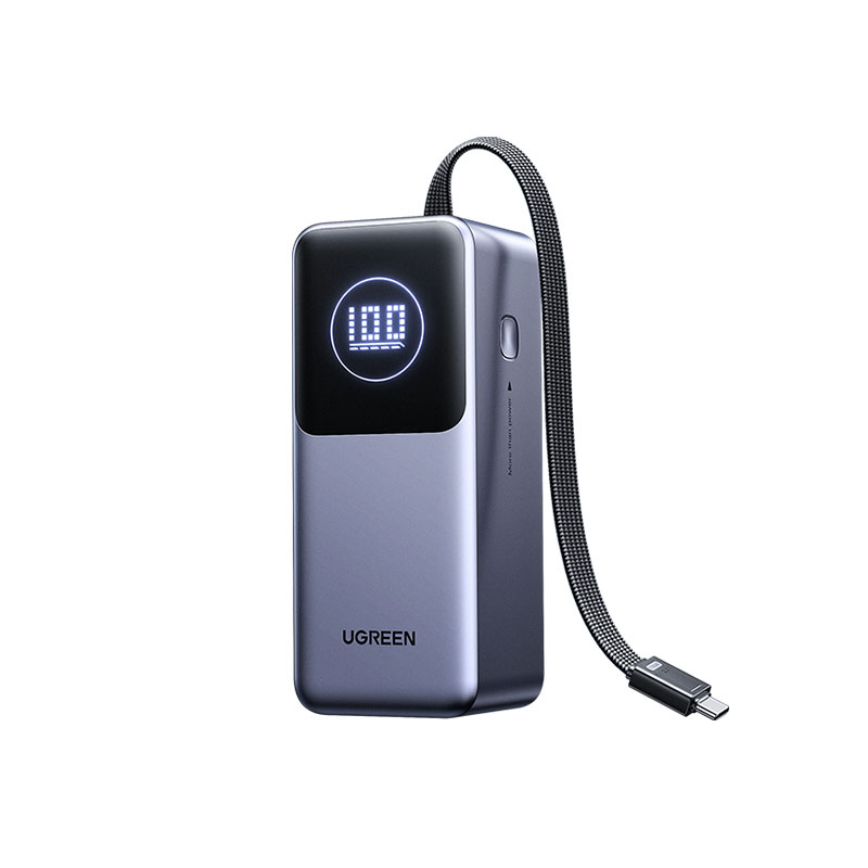 意昂2 能量湃Pro 130W 自带线 快充移动电源