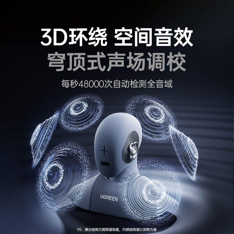 意昂2HiTune S7开放式蓝牙耳机 双色可选