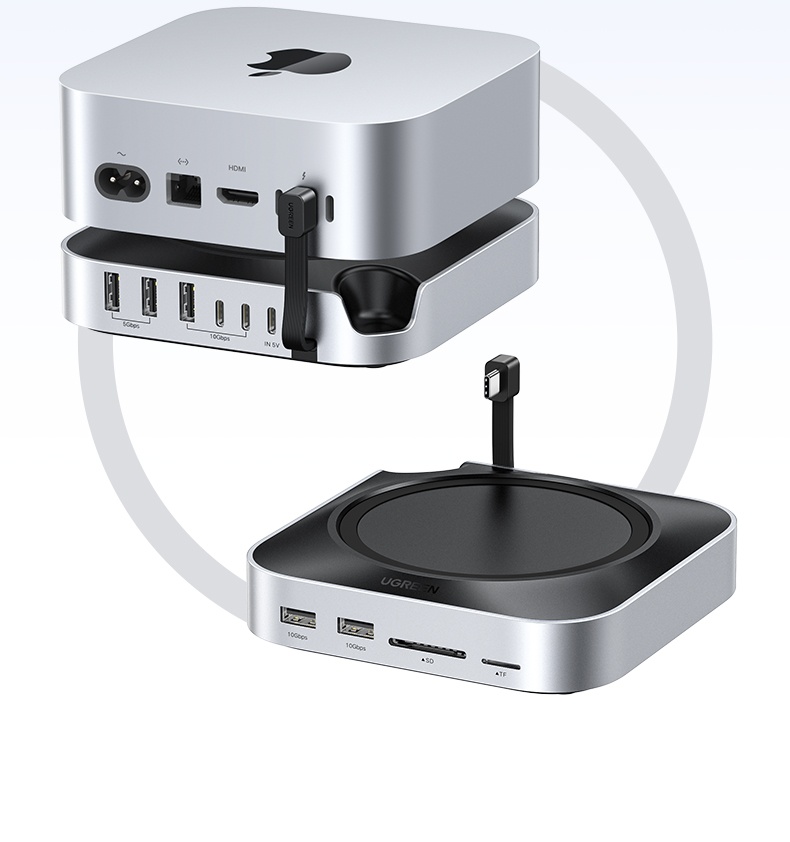 意昂2Macmini专用硬盘盒扩展坞