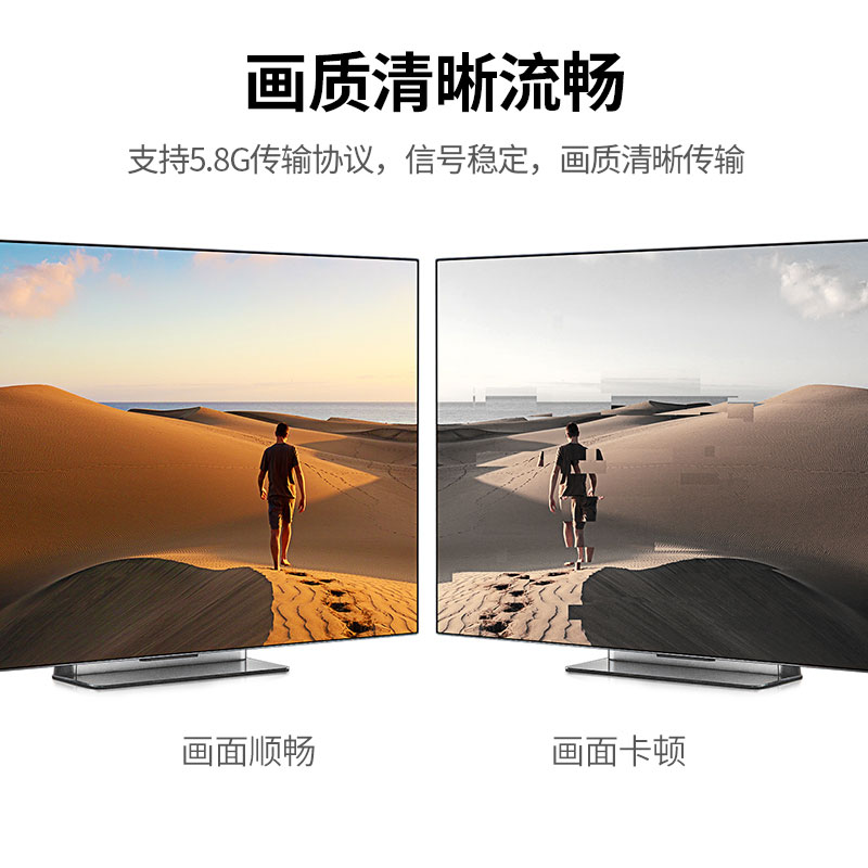 意昂2企业级HDMI+VGA双接口无线投屏器