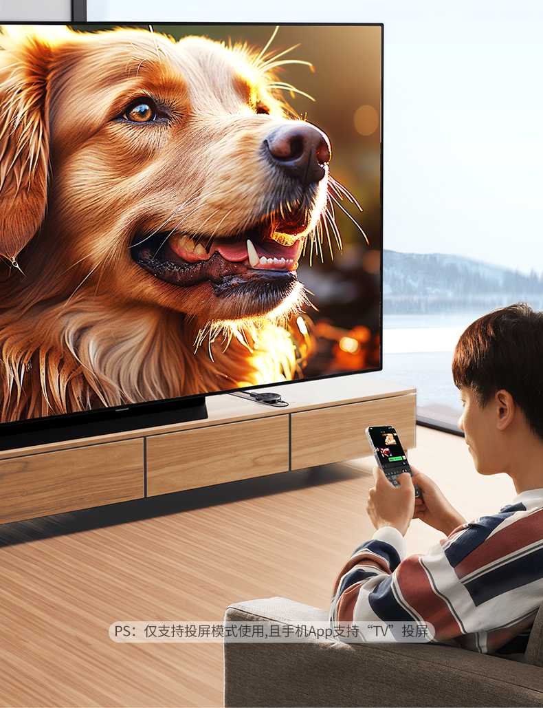 nzkyk 无线投屏器 1080P分辨率